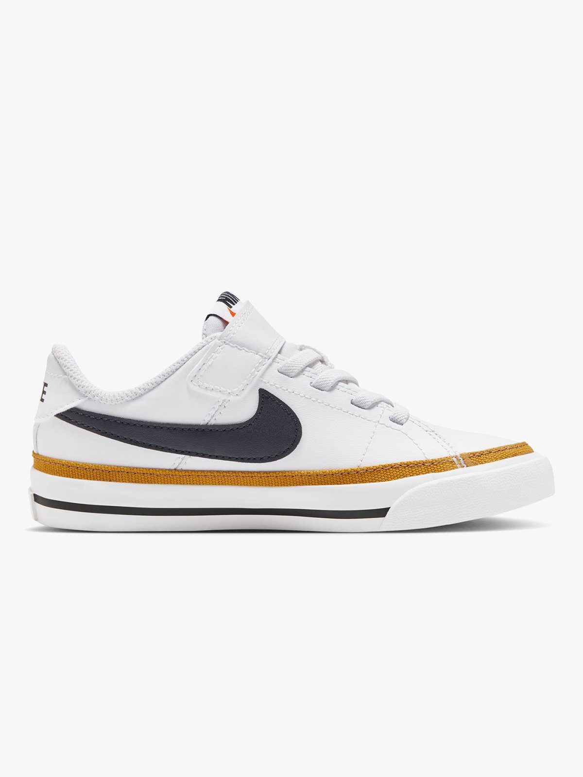 Nike Court Legacy White / Black-Desert Ochre / Gum Light Brown
