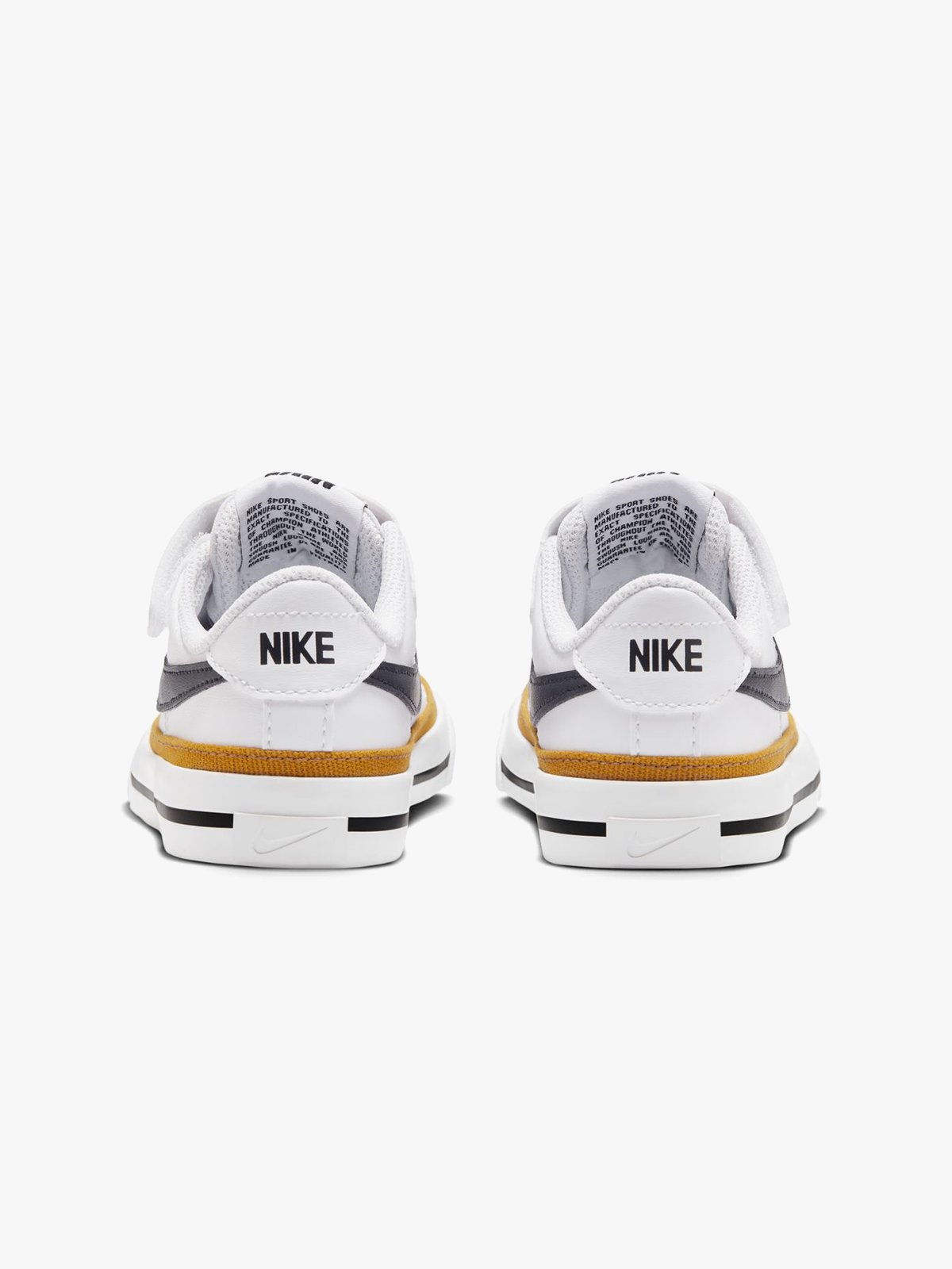 Nike Court Legacy White / Black-Desert Ochre / Gum Light Brown