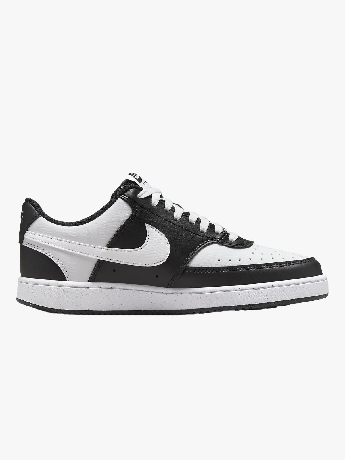Nike Court Vision Low Next Nature Svart/Hvit