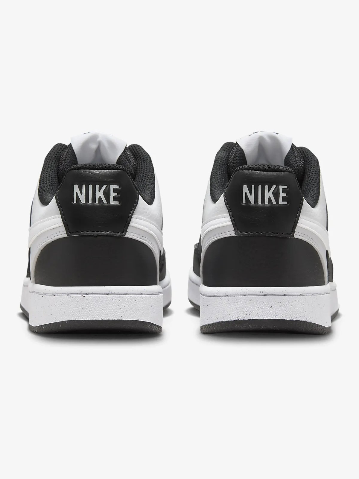 Nike Court Vision Low Next Nature Svart/Hvit