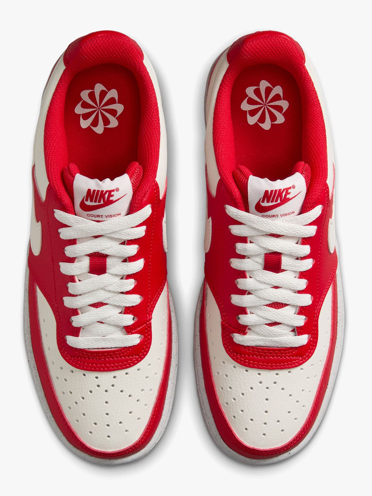 Nike Court Vision Low Next Nature University Red / Sail