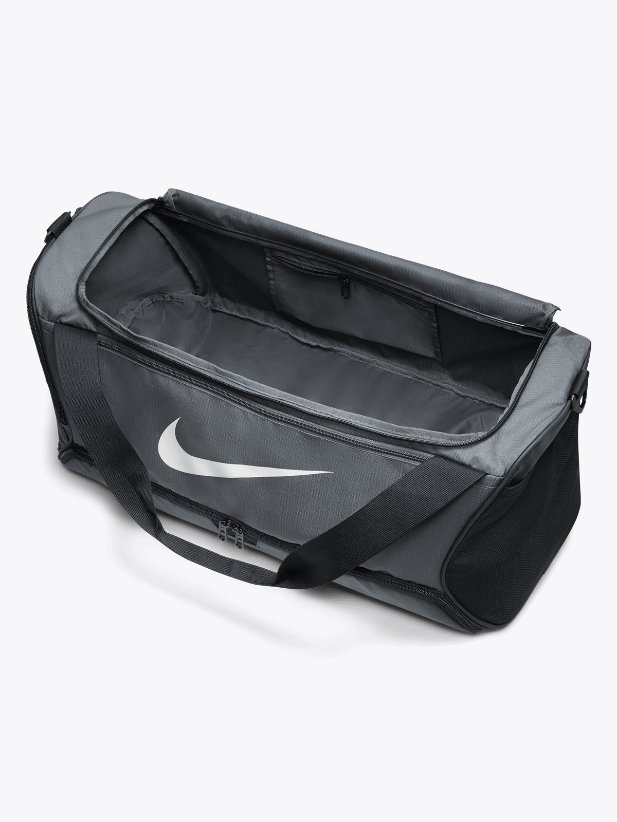 Nike Brasilia Training Duffel Bag 60L Iron Grey/Svart/Hvit