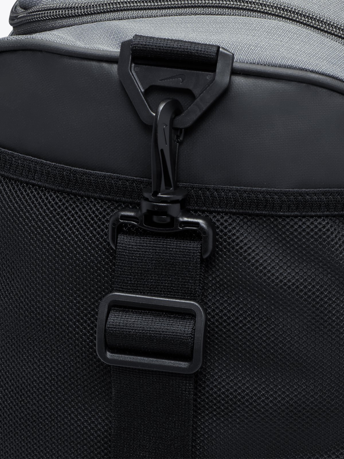 Nike Brasilia Training Duffel Bag 60L Iron Grey/Svart/Hvit