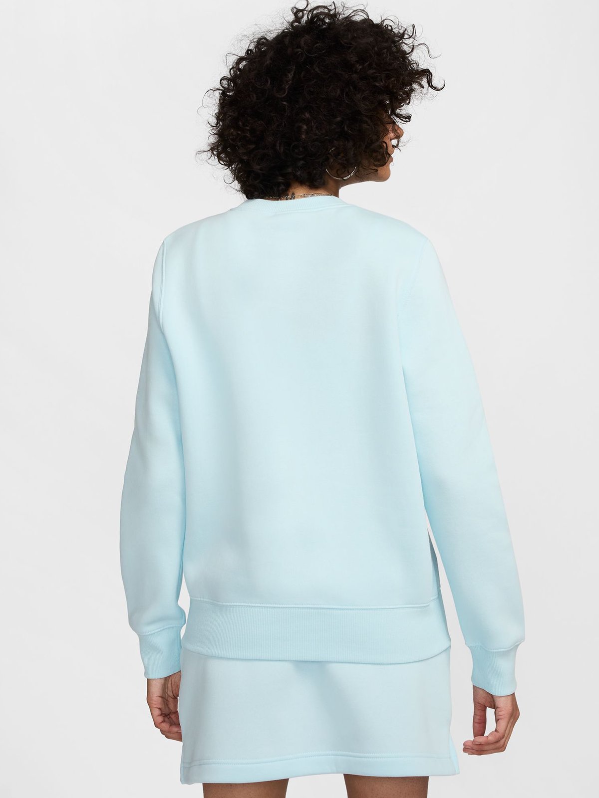 Nike Pheonix Fleece Standard Crew Glacier Blue/Sail