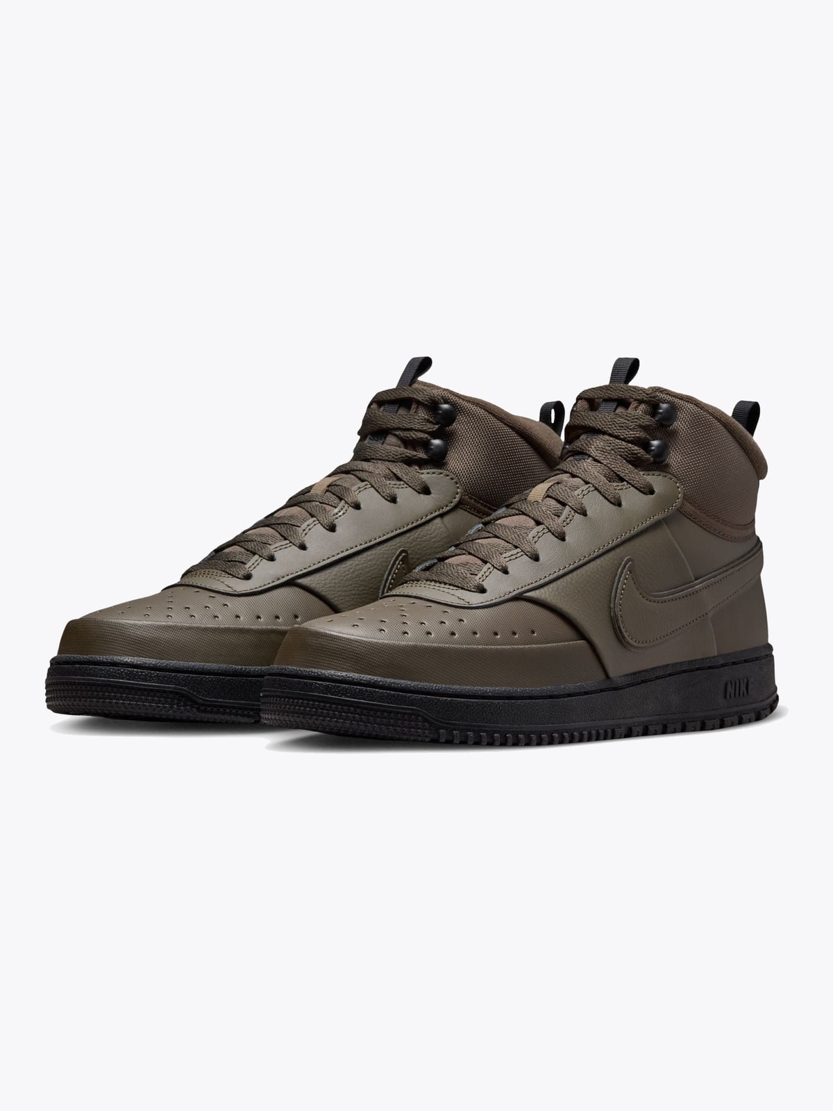 Nike Court Vision Mid Winter Brun
