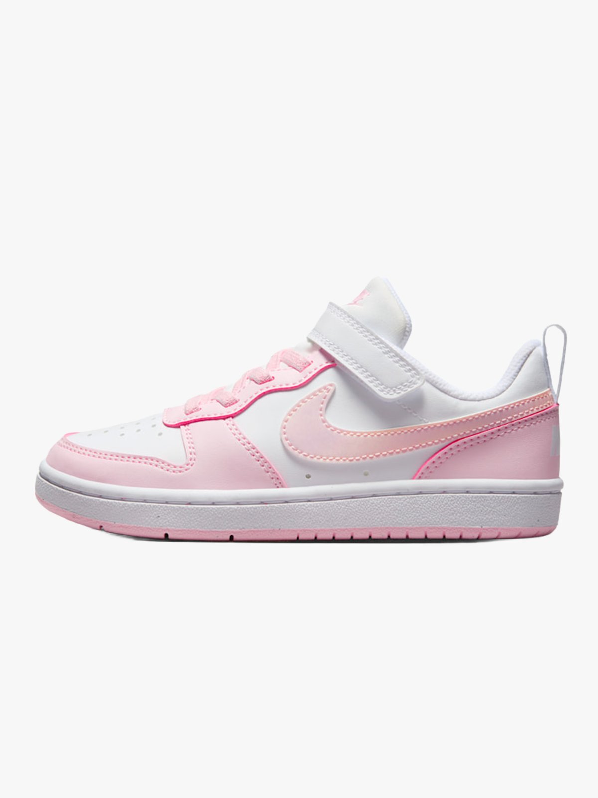Nike Court Borough Low Recraft Hvit / Pink Foam