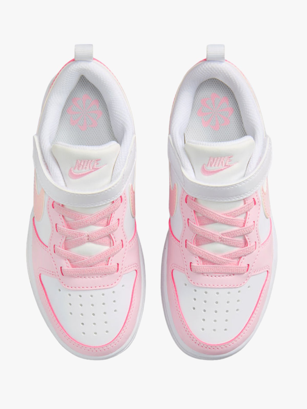 Nike Court Borough Low Recraft Hvit / Pink Foam