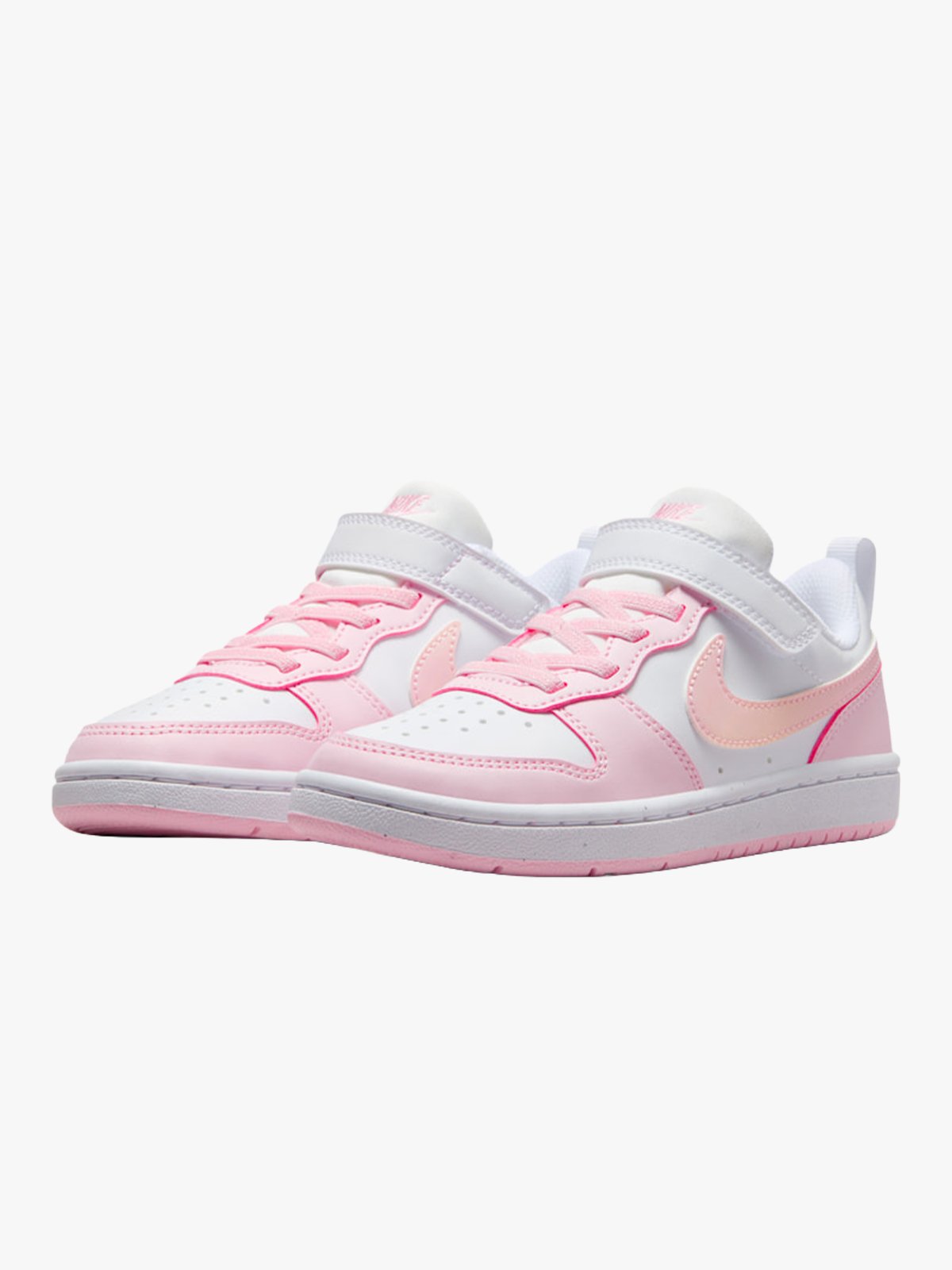 Nike Court Borough Low Recraft Hvit / Pink Foam