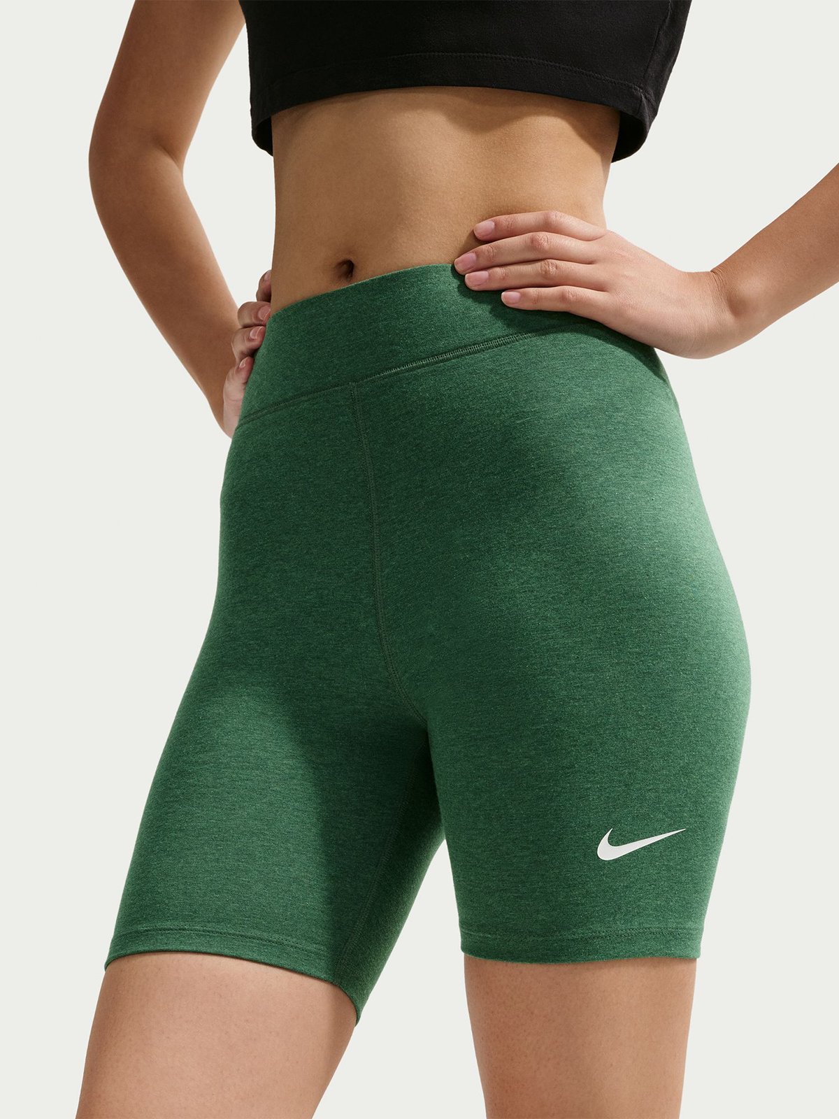 Nike Classic High-Rise 8" Shorts Grønn