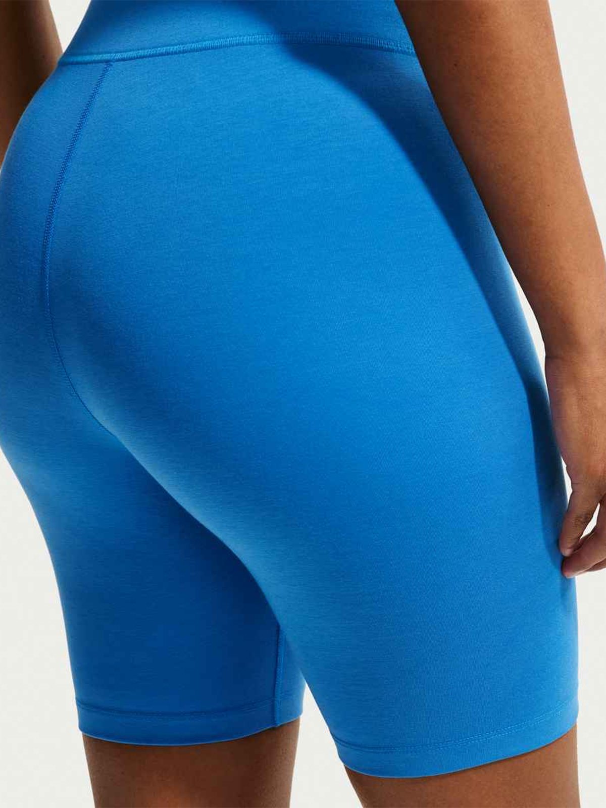 Nike Classic High-Rise 8" Shorts LT Photo Blue / Sail