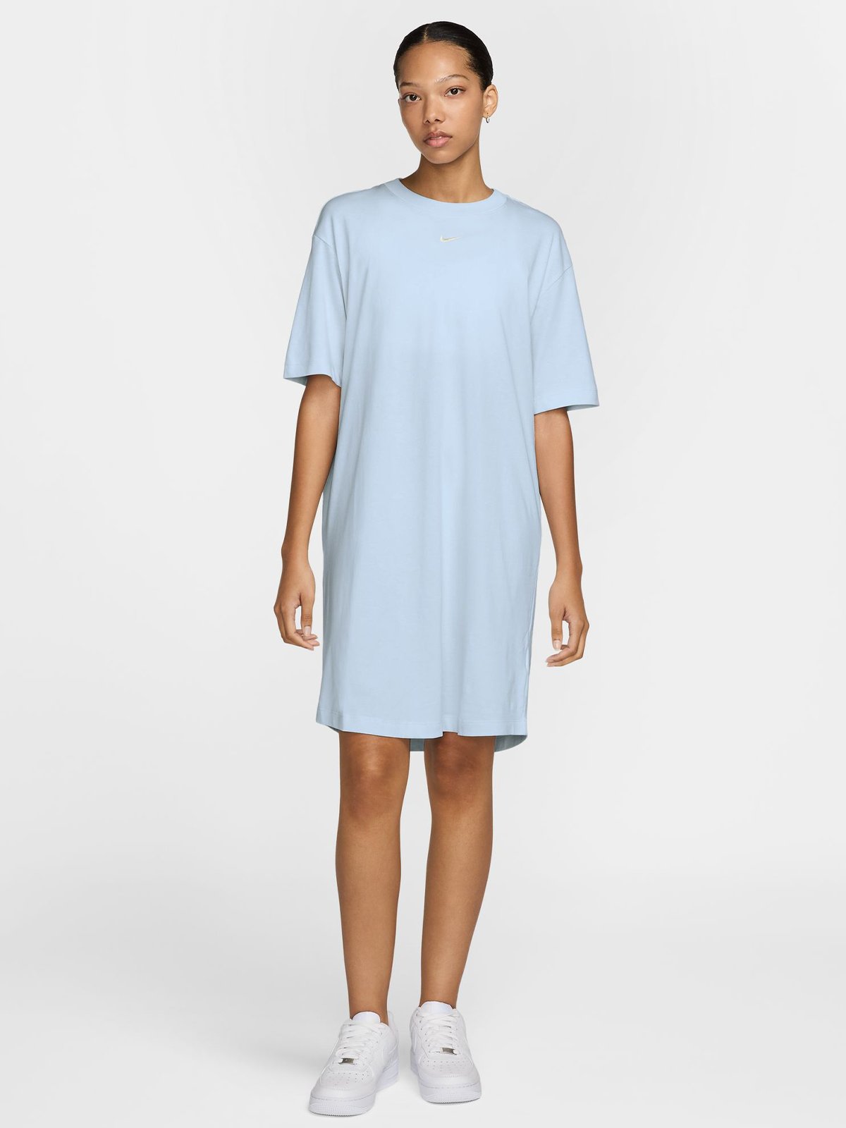 Nike Essential Short Sleeve Dress Tee Blue tint / sail