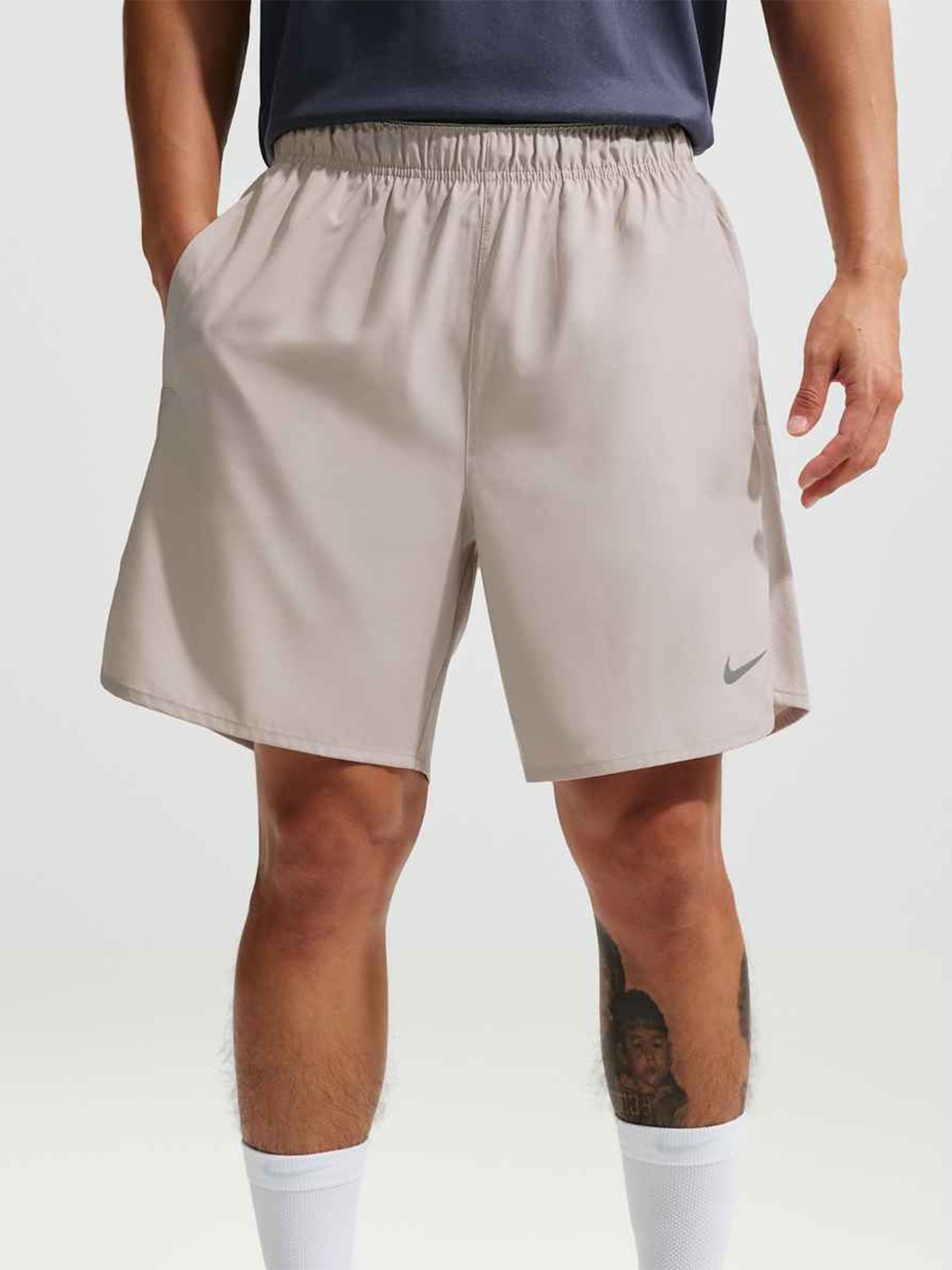 Nike Dri-Fit Callenger 7" 2in1 Shorts Moon Particle / Reflective Silver