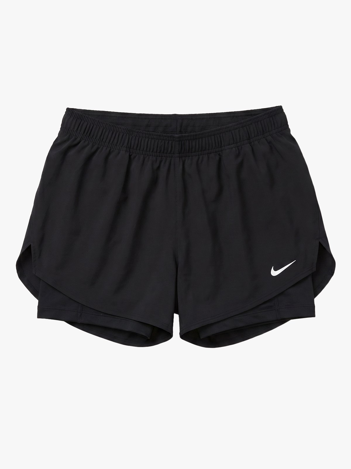 Nike One Dri-Fit High-Rise 2in1 Shorts Black / White