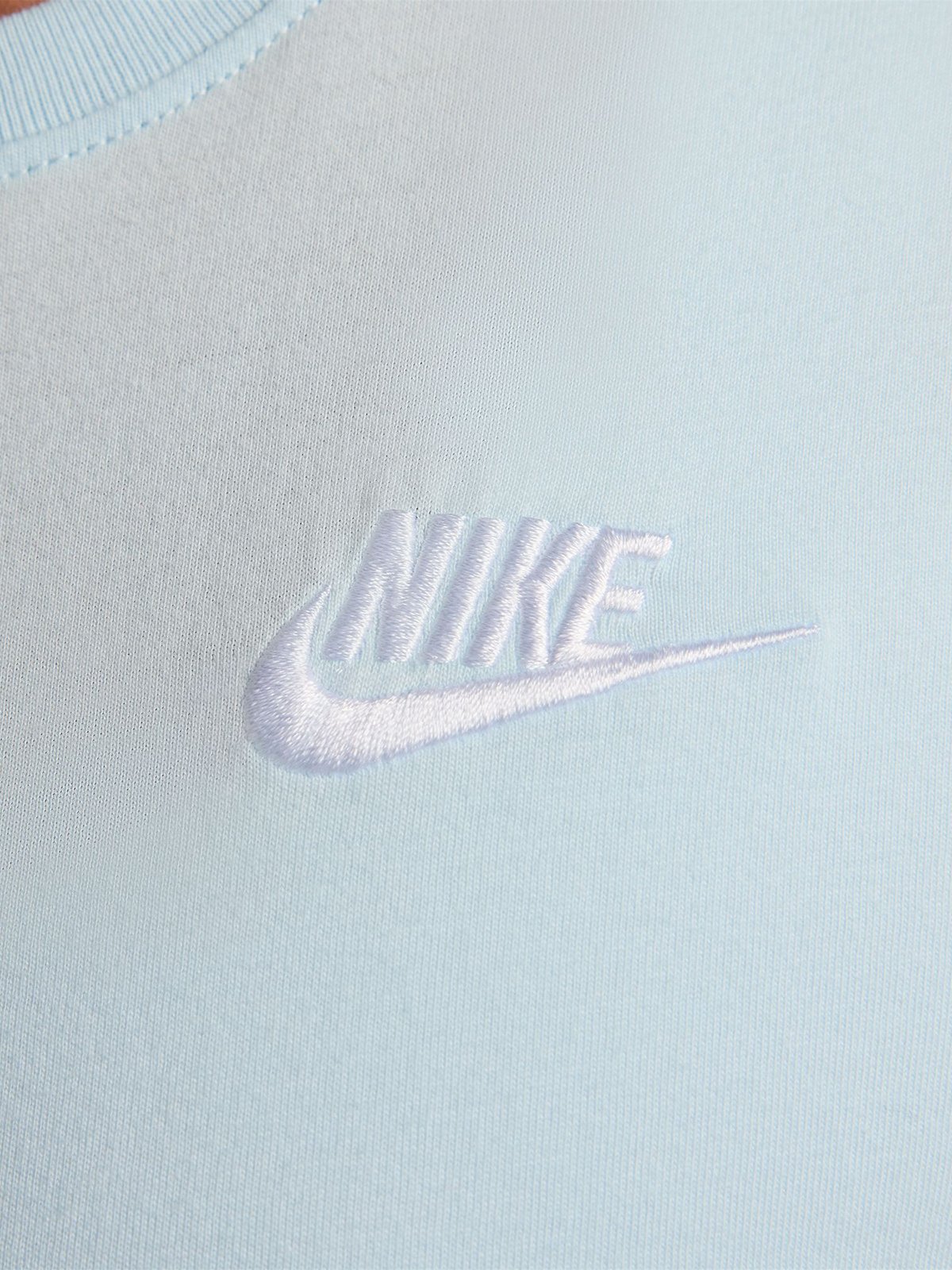 Nike Sportswear Club Tee Glacier Blue/White
