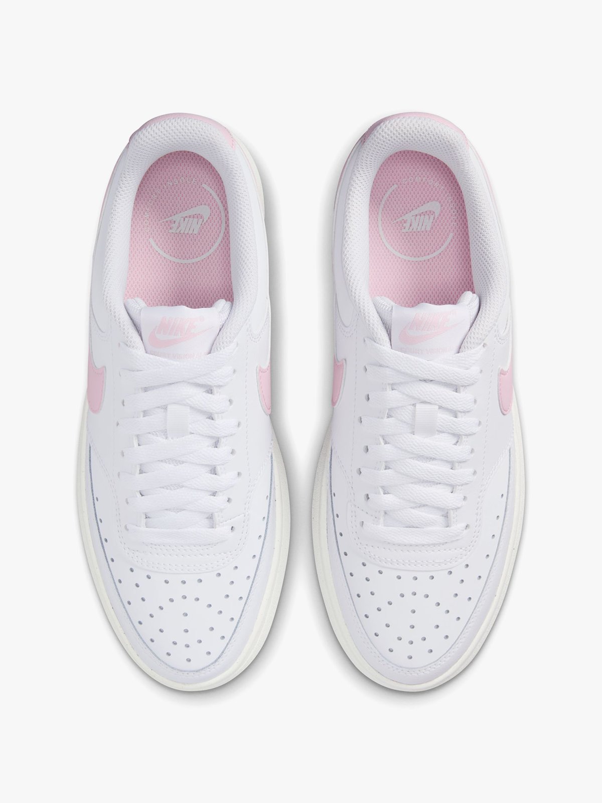 Nike Court Vision Alta Leather White / Pink Foam / Sail
