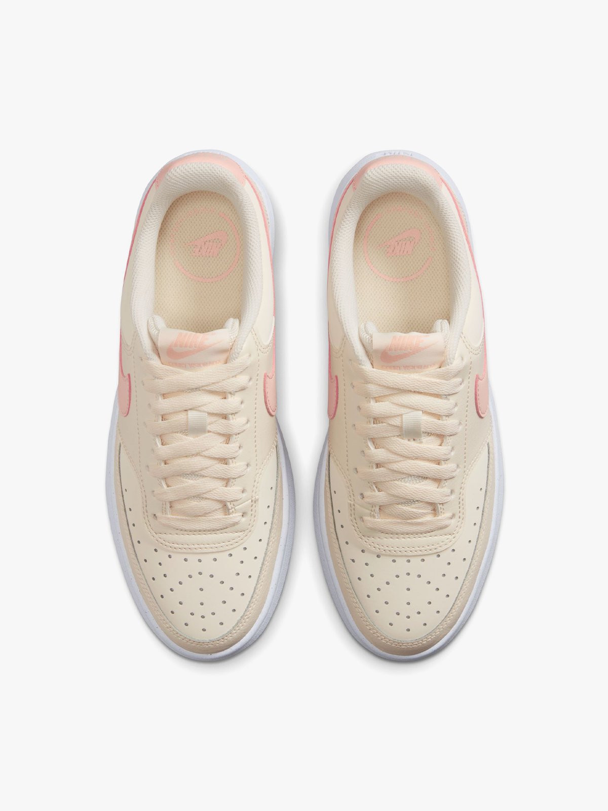 Nike Court Vision Alta Leather Beige