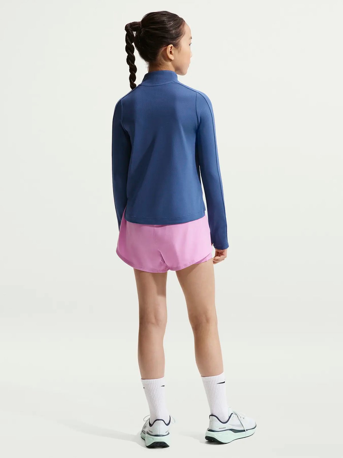 Nike Half Zip Top Blå