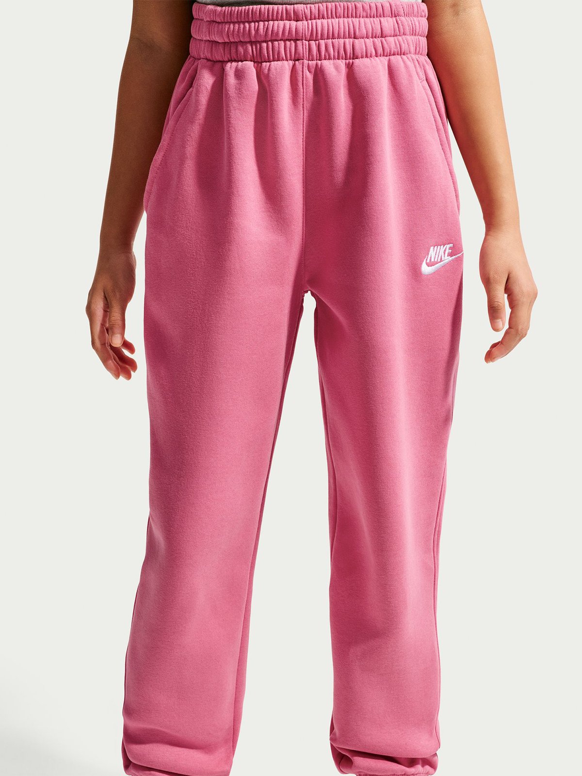 Nike Sportswear Club Fleece Loose Pant Peony / White