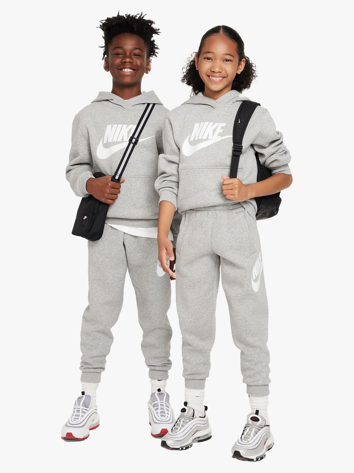 Nike Sportswear Club Fleece Hoodie Grå