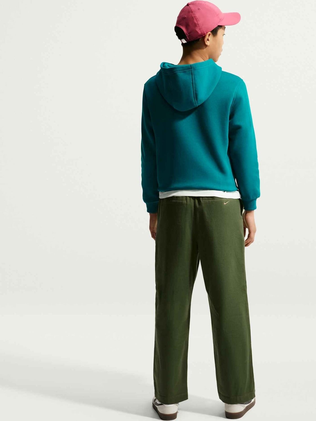 Nike Sportswear Club Fleece Hoodie Bright Spruce / White