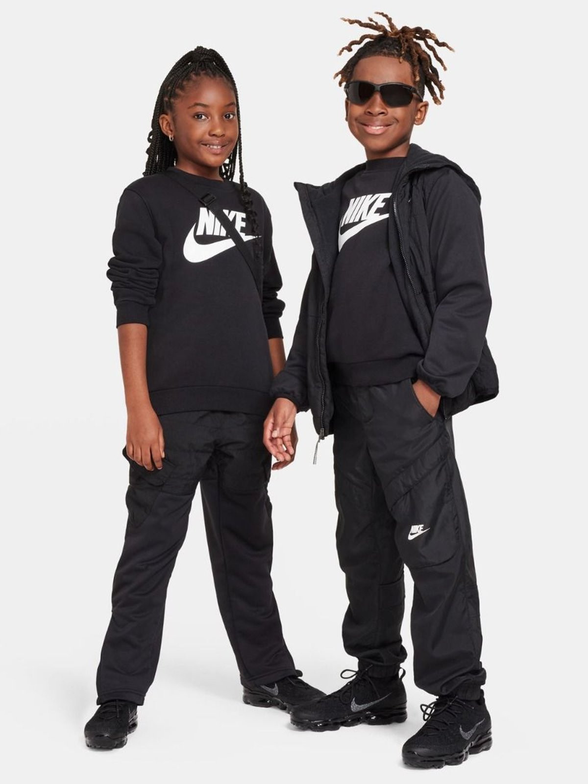 Nike Sportswear Club Fleece Black / White