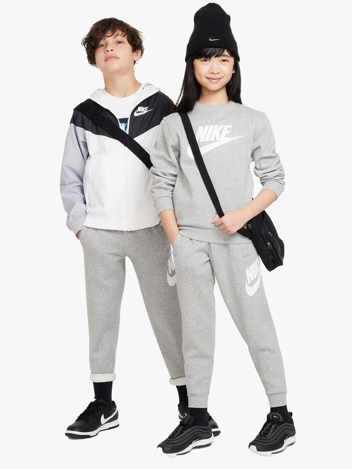 Nike Club Fleece Pant Grå