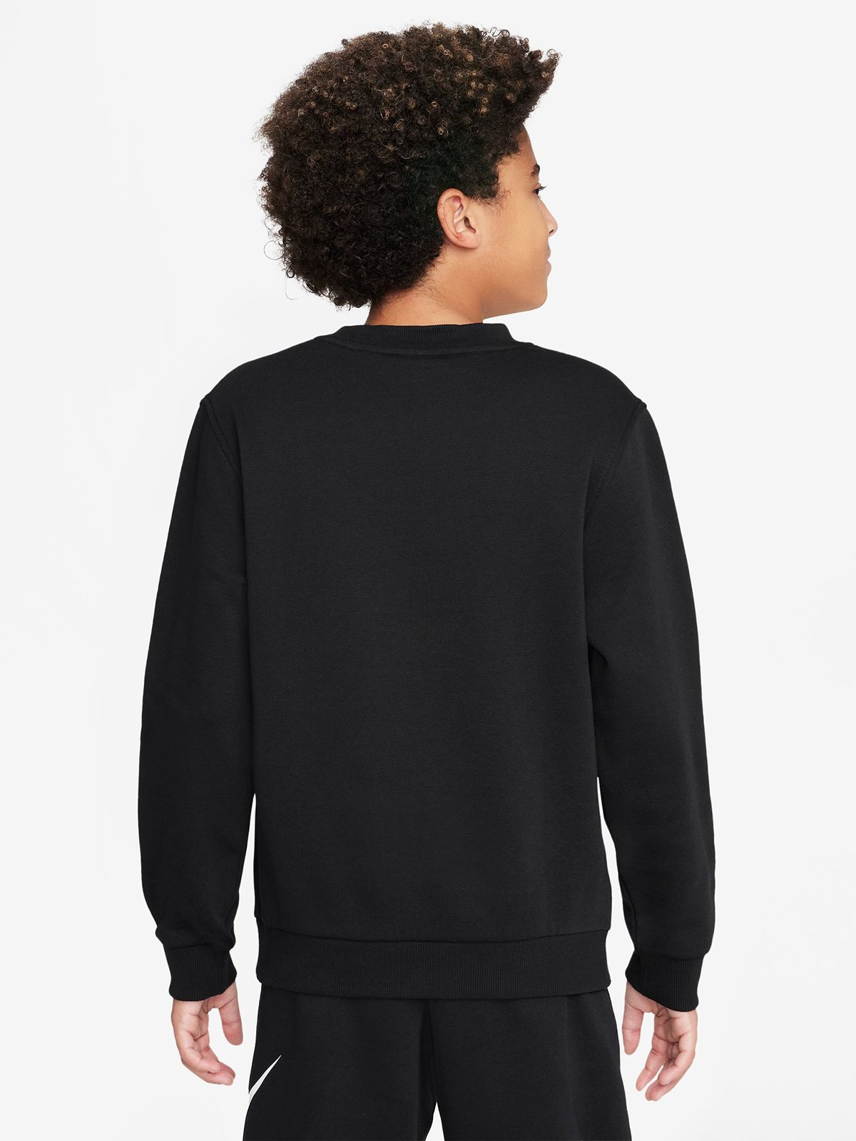 Nike Sportswear Club Fleece Crew Black / White