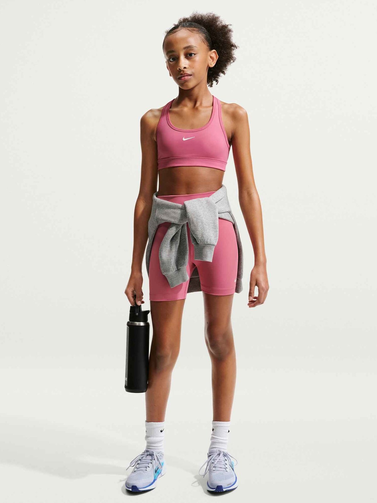 Nike Swoosh Bra Peony / White
