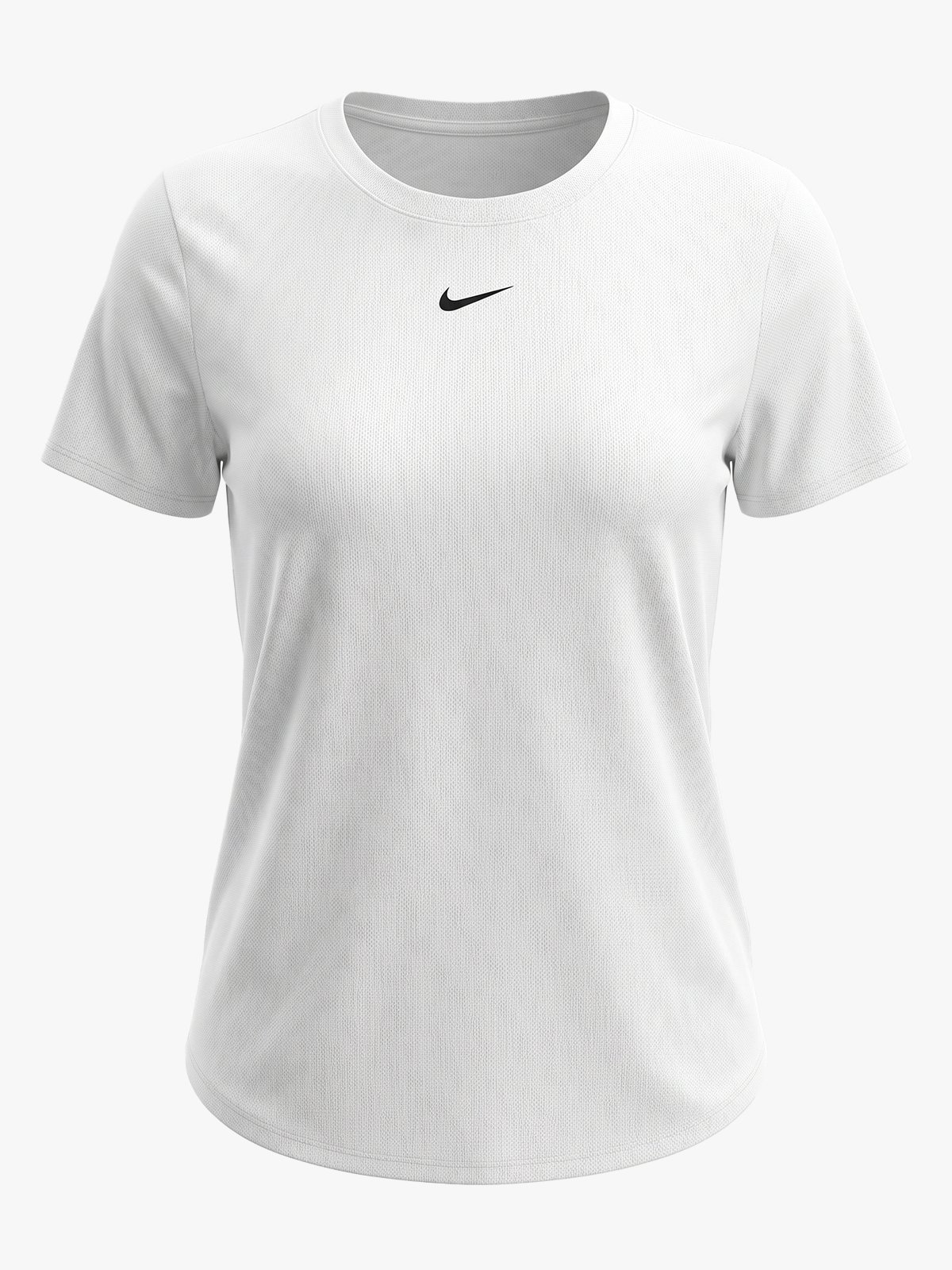 Nike One Classic Dri-Fit Short Sleeve Top White / Black