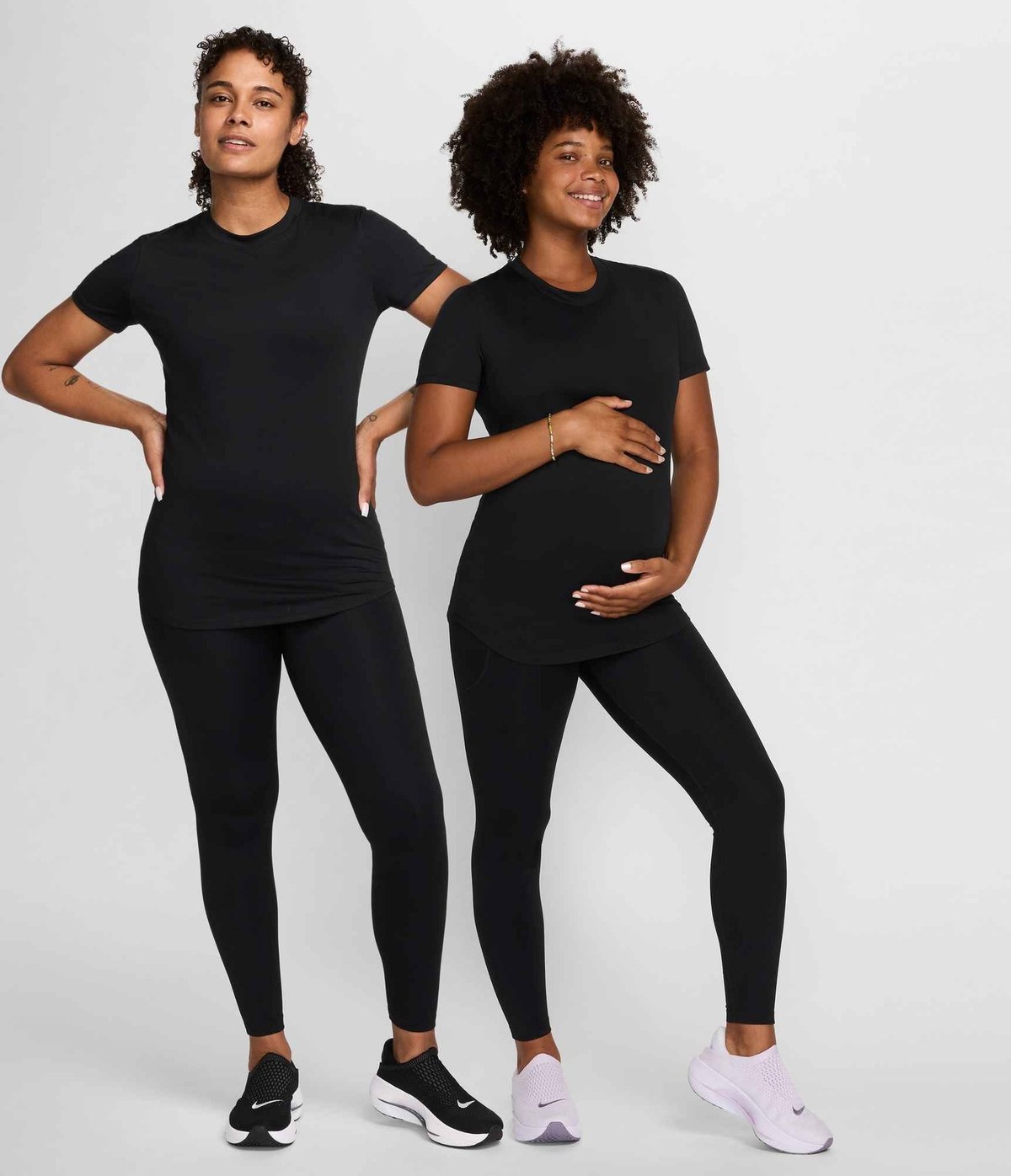 Nike One Maternity Dri-Fit Short Sleeve Top Black