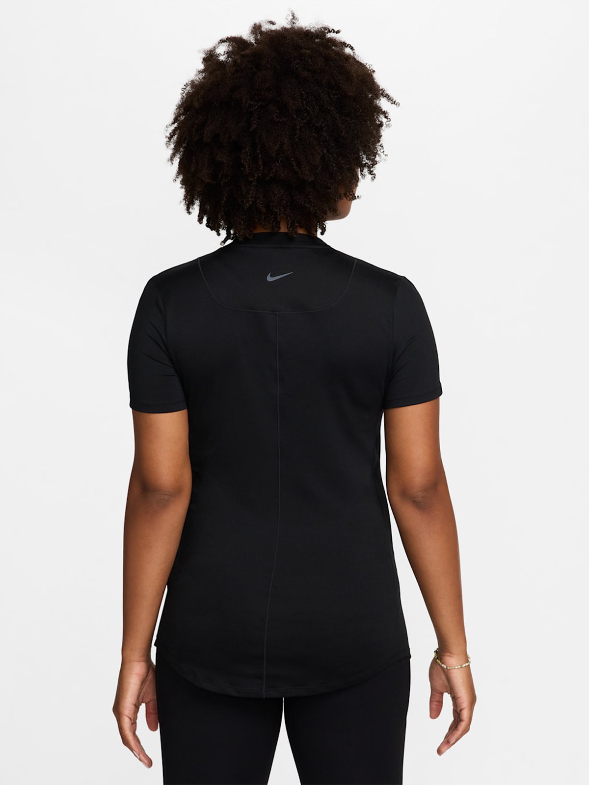 Nike One Maternity Dri-Fit Short Sleeve Top Black