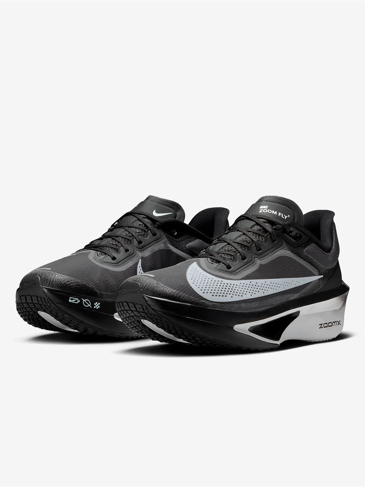 Nike Zoom Fly 6 Svart/Light Smoke Grey/Hvit