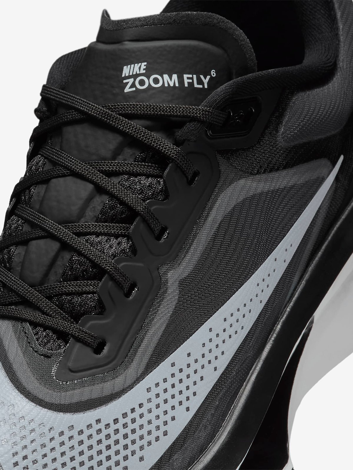 Nike Zoom Fly 6 Svart/Light Smoke Grey/Hvit