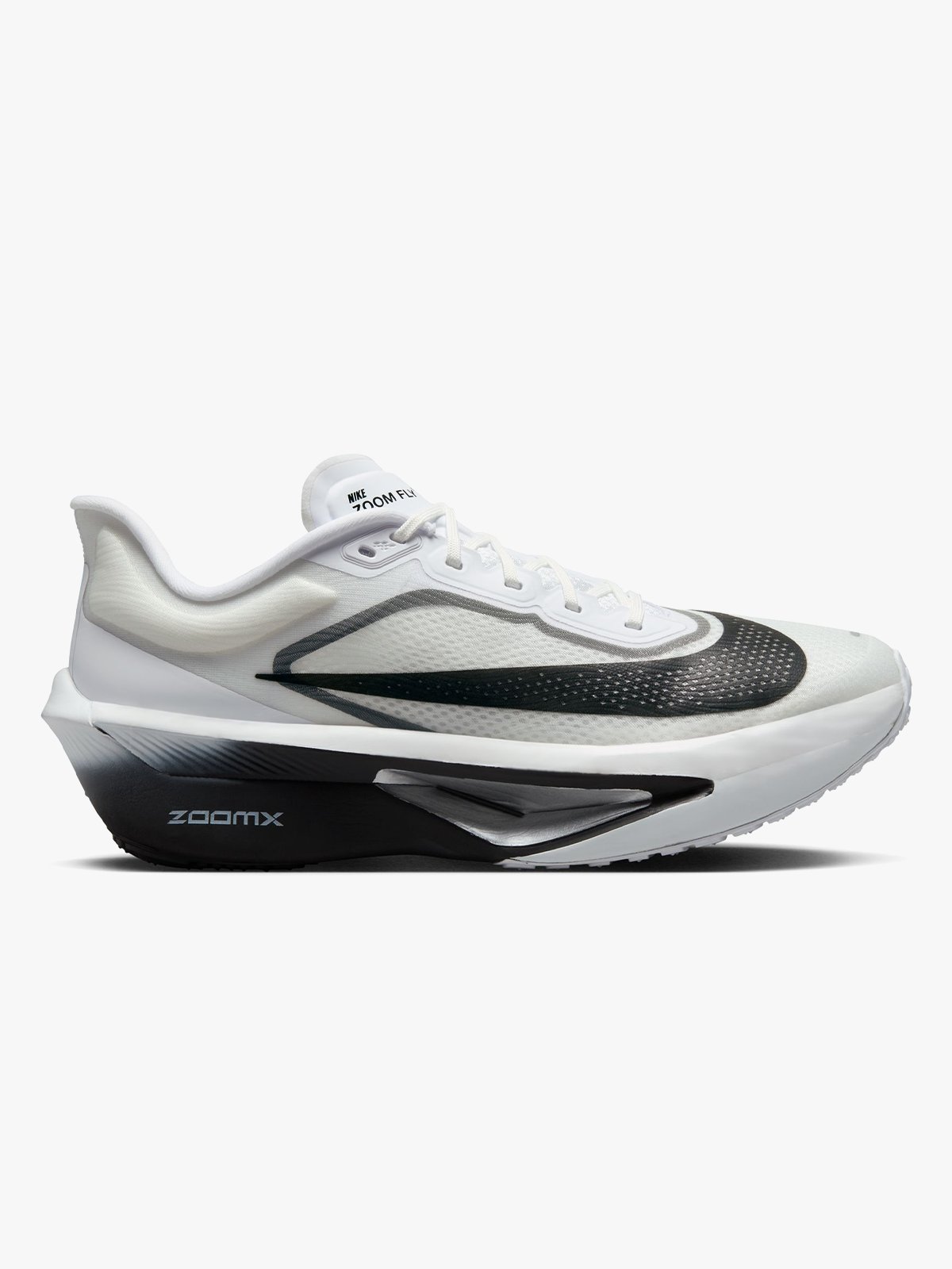 Nike Zoom Fly 6 White / Black / Smoke Grey / Metallic Silver