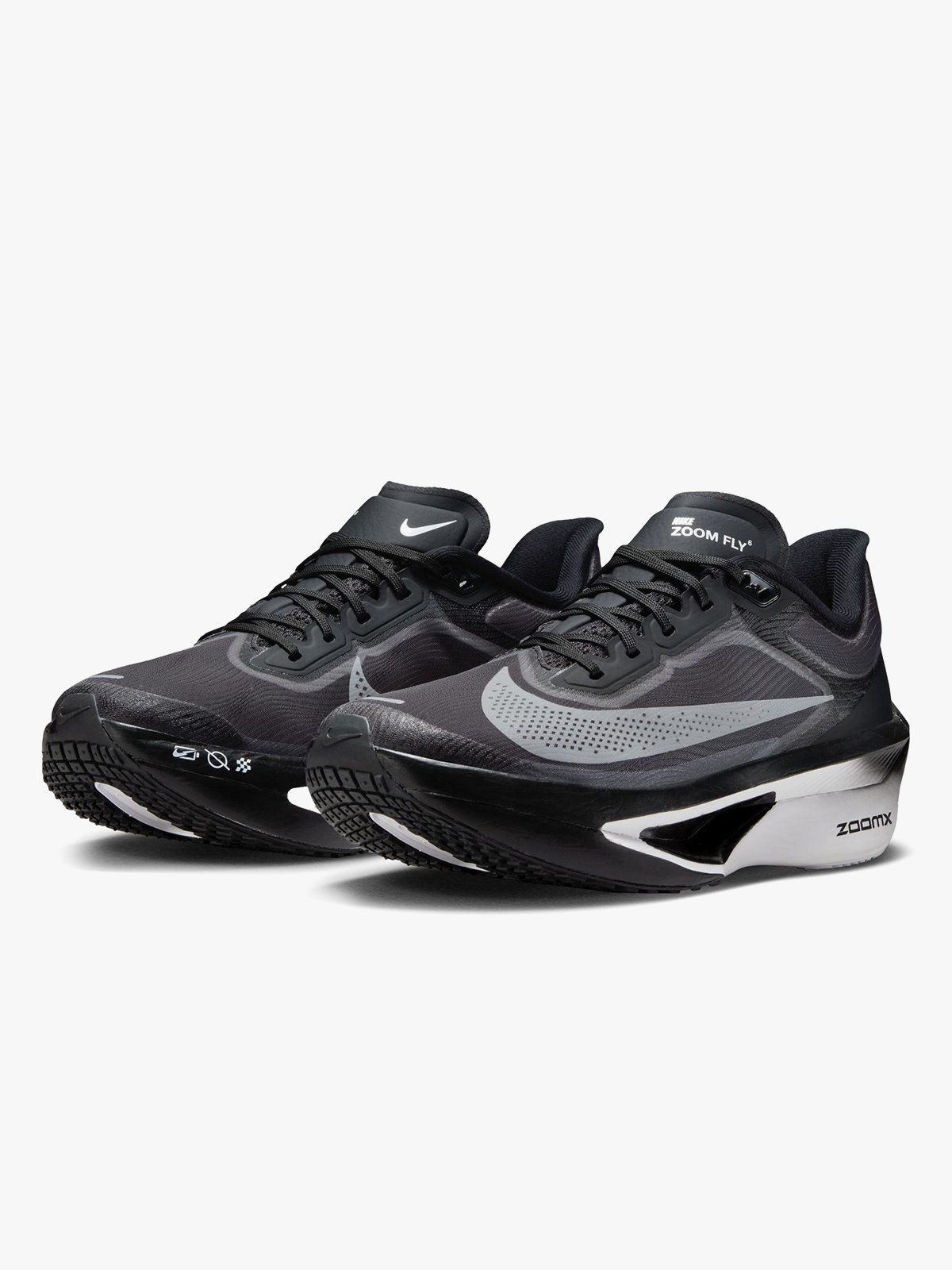Nike Zoom Fly 6 Black/White-Light Smoke Grey