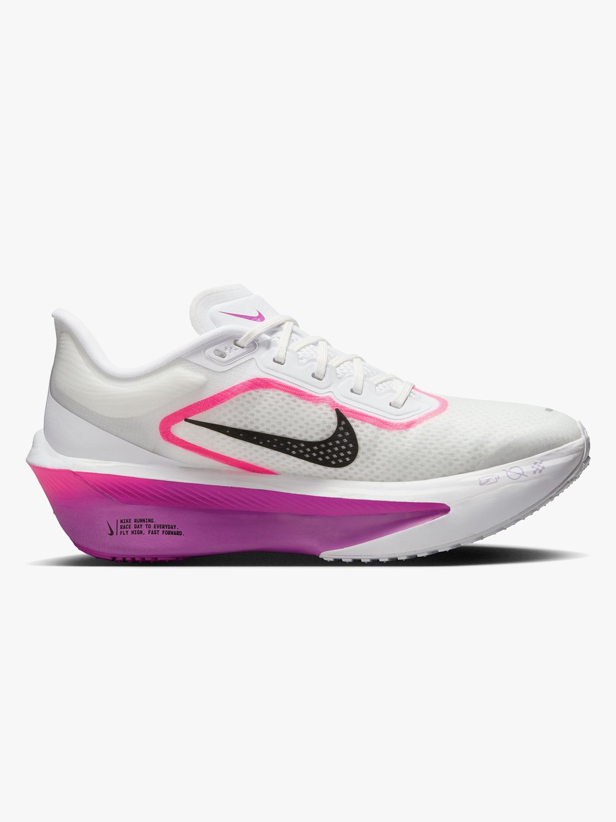 Nike Zoom Fly 6 White / Black / Vivid Grape / Hyper Pink