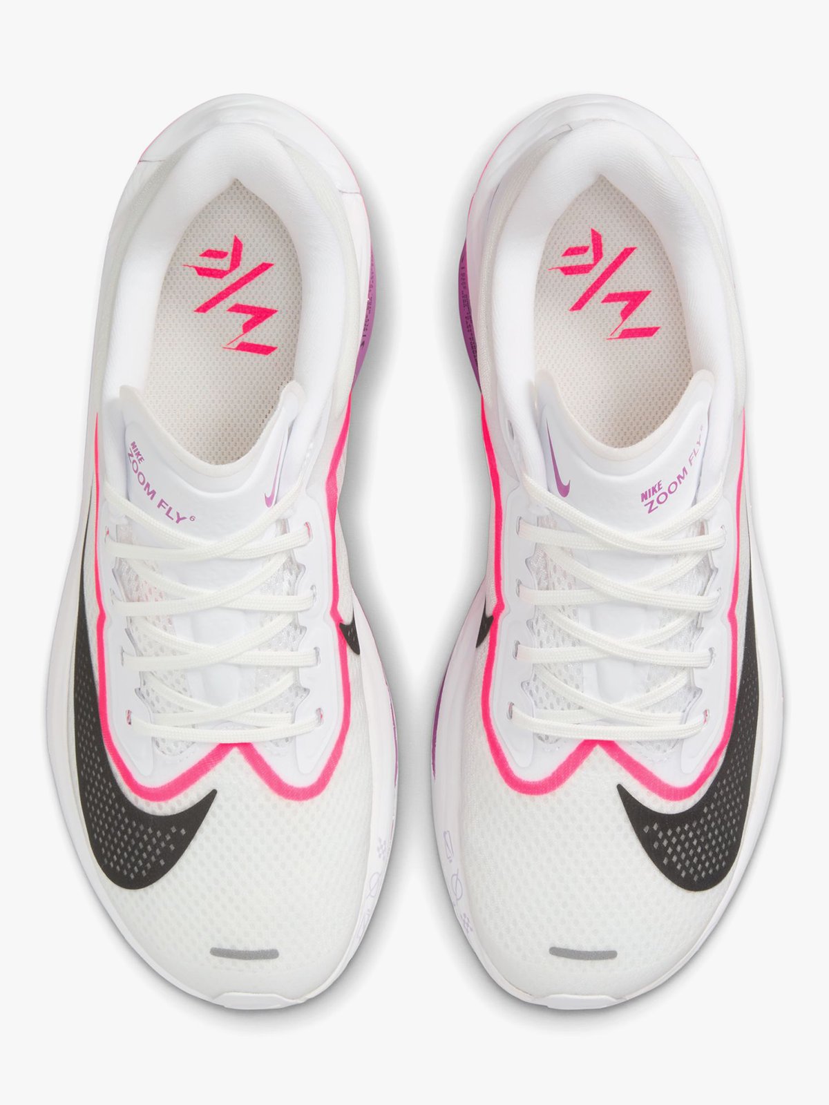 Nike Zoom Fly 6 White / Black / Vivid Grape / Hyper Pink