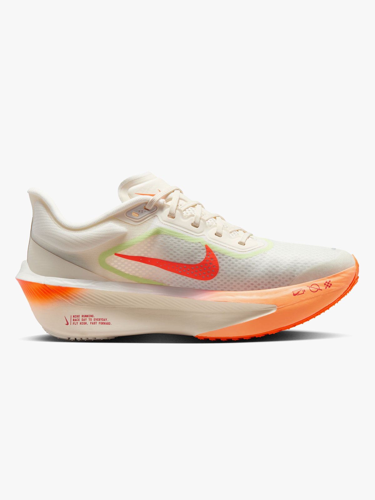 Nike Zoom Fly 6 Pale Ivory / Hyper Crimson / Barely Volt