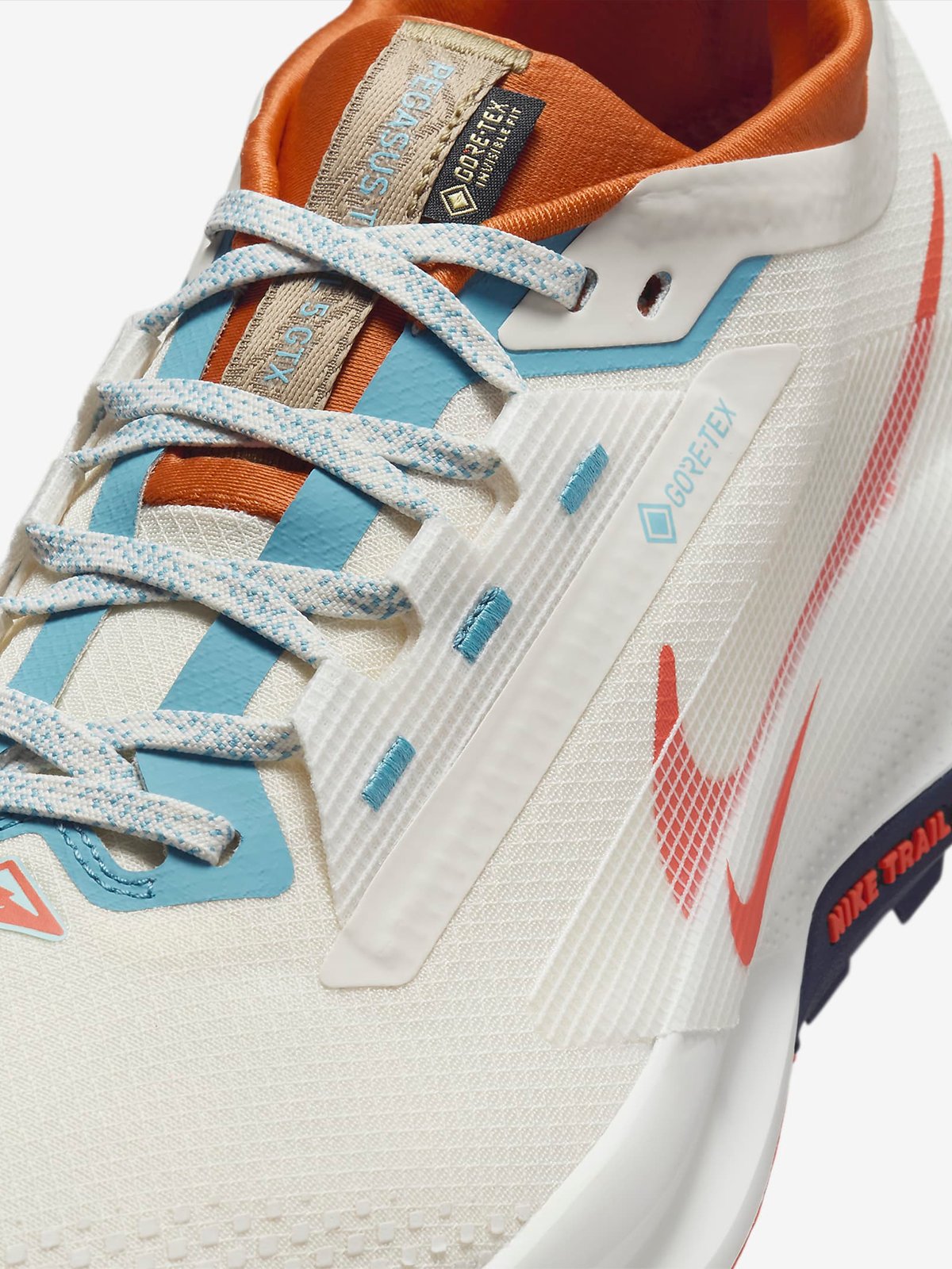 Nike Pegasus Trail 5 GTX Phantom/Dark Russet/Denim Turquoise/Vintage Coral