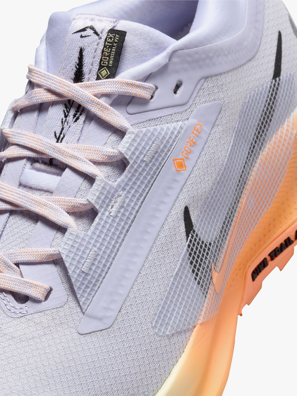 Nike Pegasus Trail 5 GTX Ghost / Black / Malt / Orange Pulse