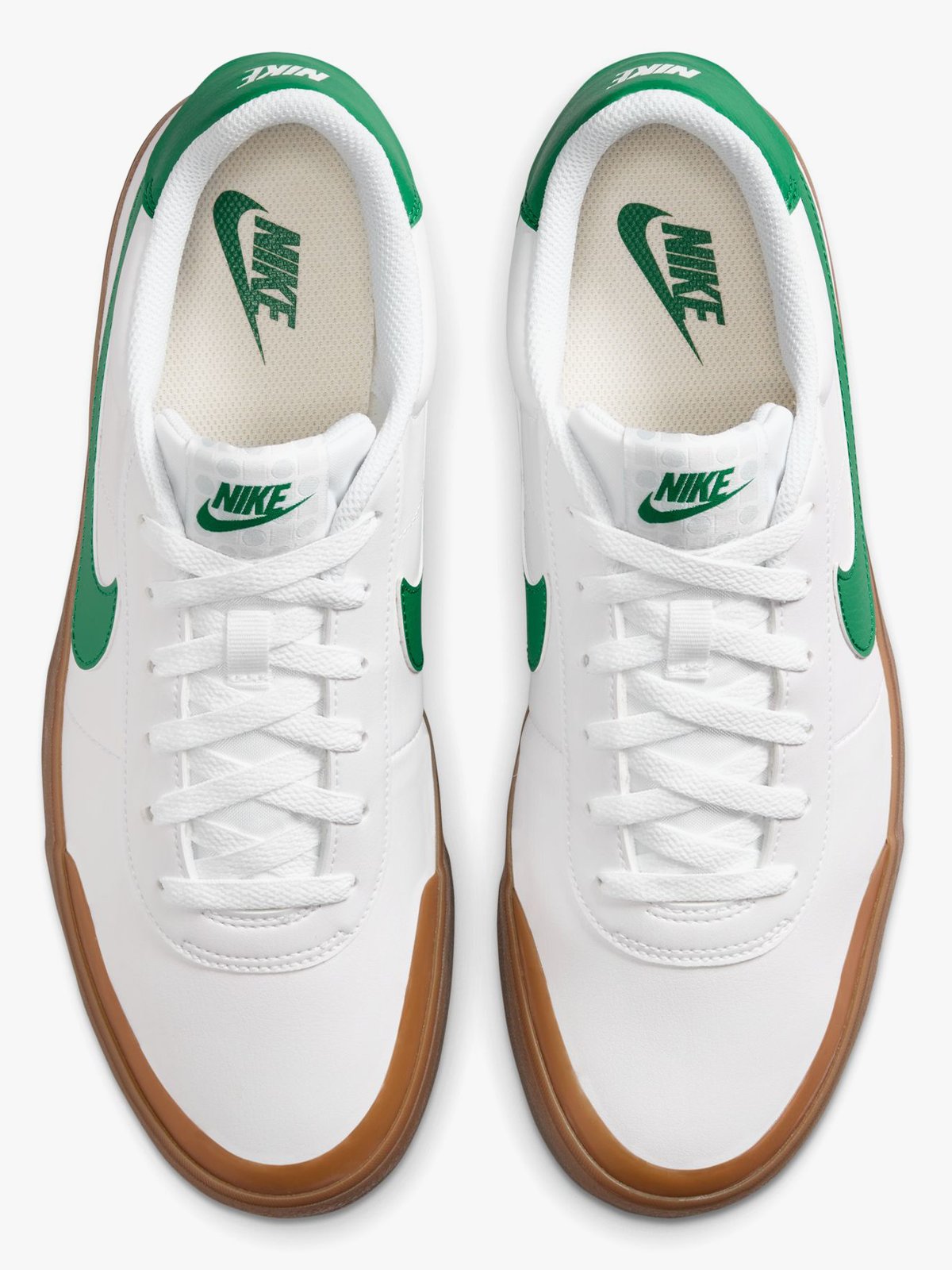 Nike Court Shot White / Malachite / Gum Med Brown