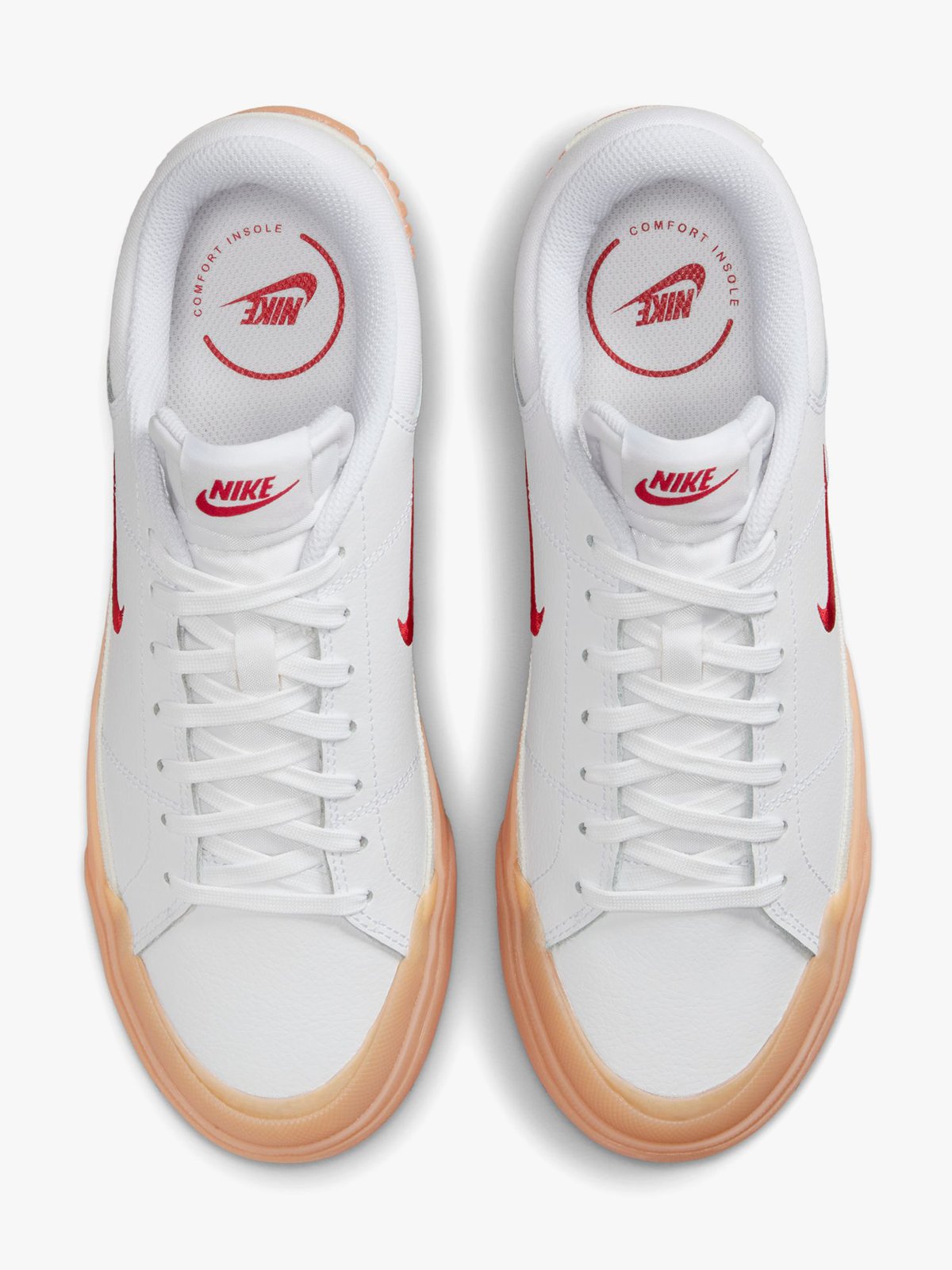 Nike Court Legacy Lift White / University Red