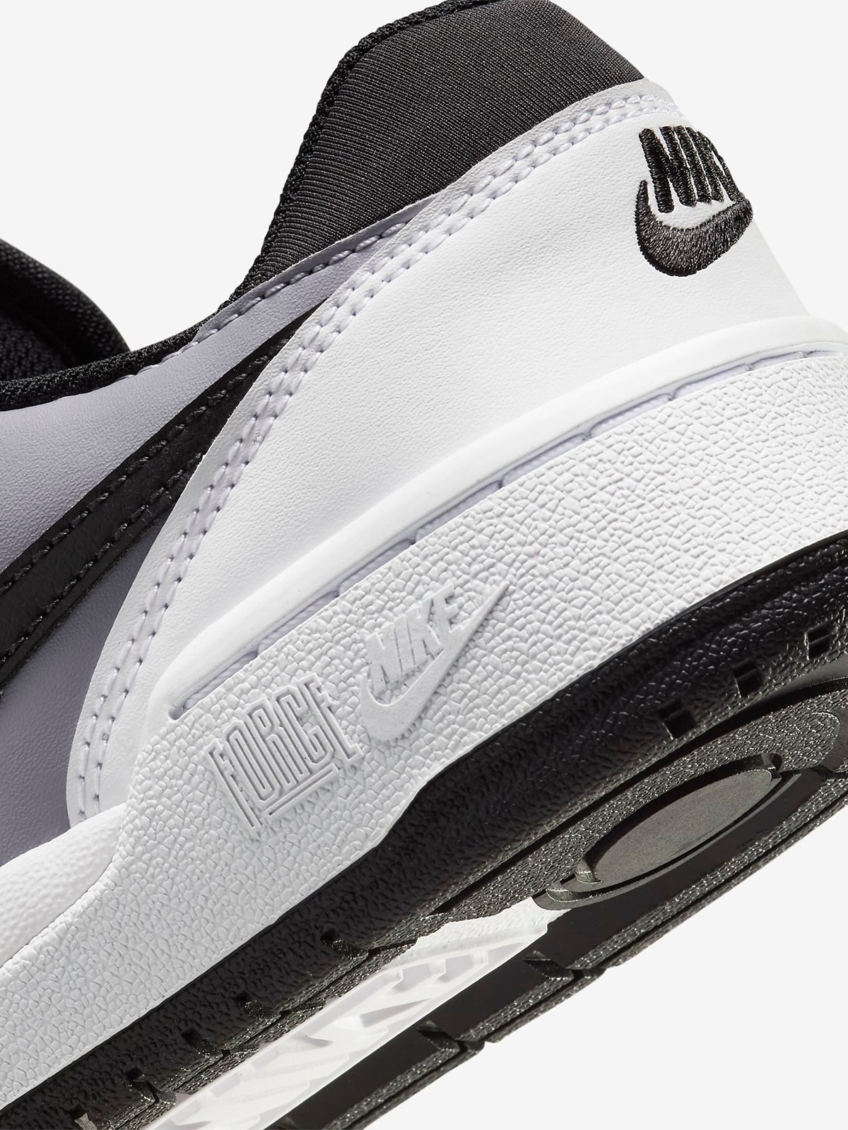 Nike Full Force Low Hvit/Pewter/Svart/Svart