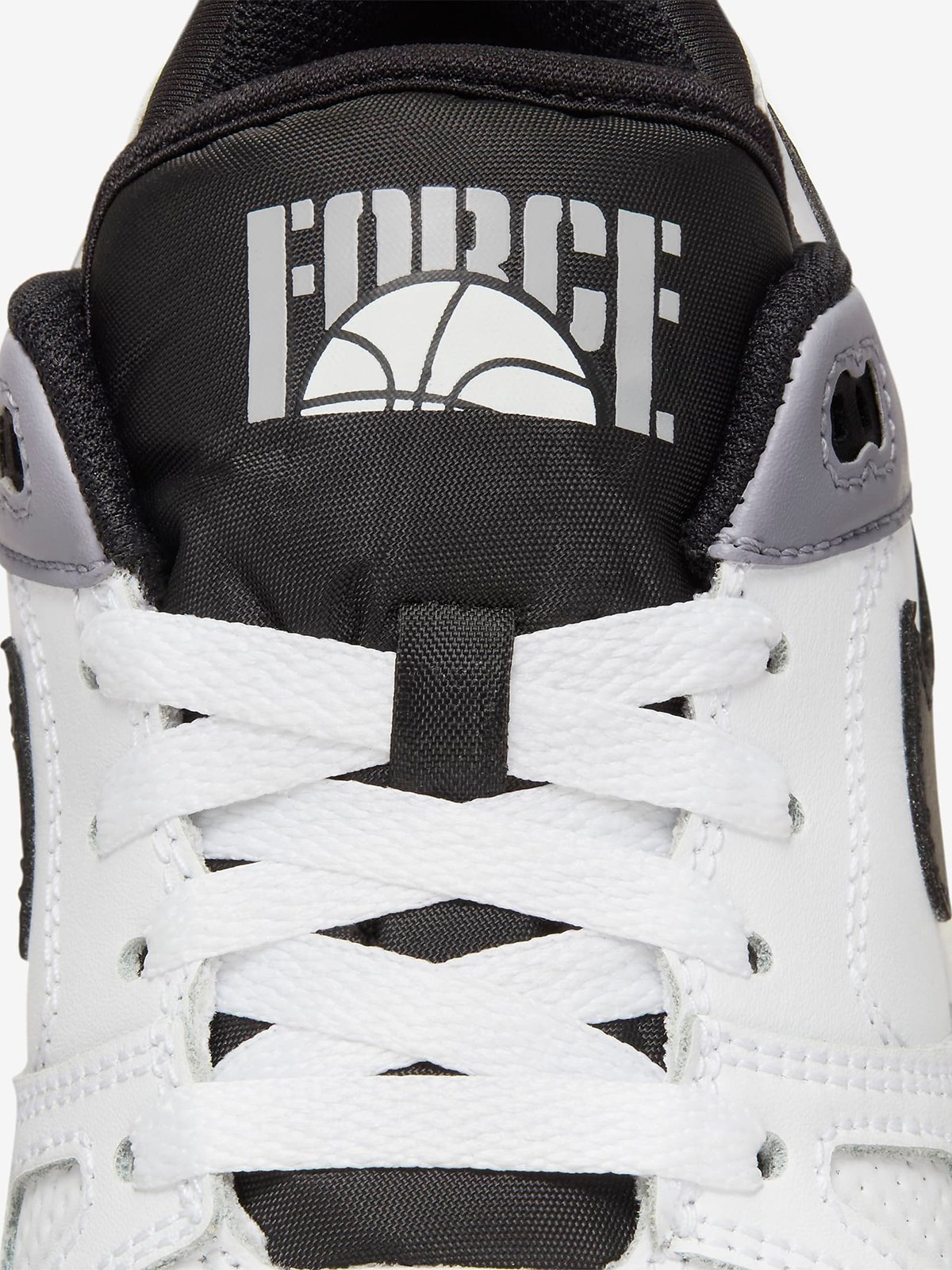 Nike Full Force Low Hvit/Pewter/Svart/Svart