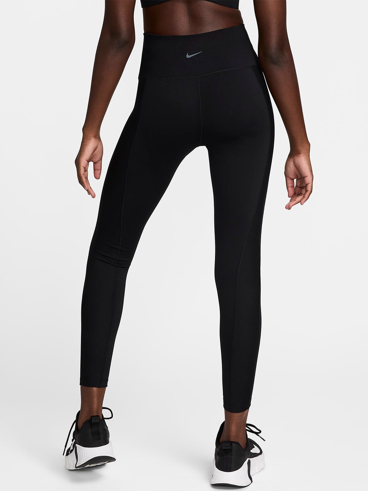 Nike One Dri-Fit High-Rise 7/8 Wrap Tights Black / Cool Grey