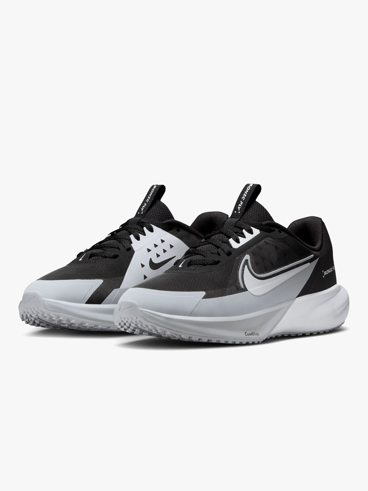 Nike Sonic Fly Black/ White - Wolf Grey