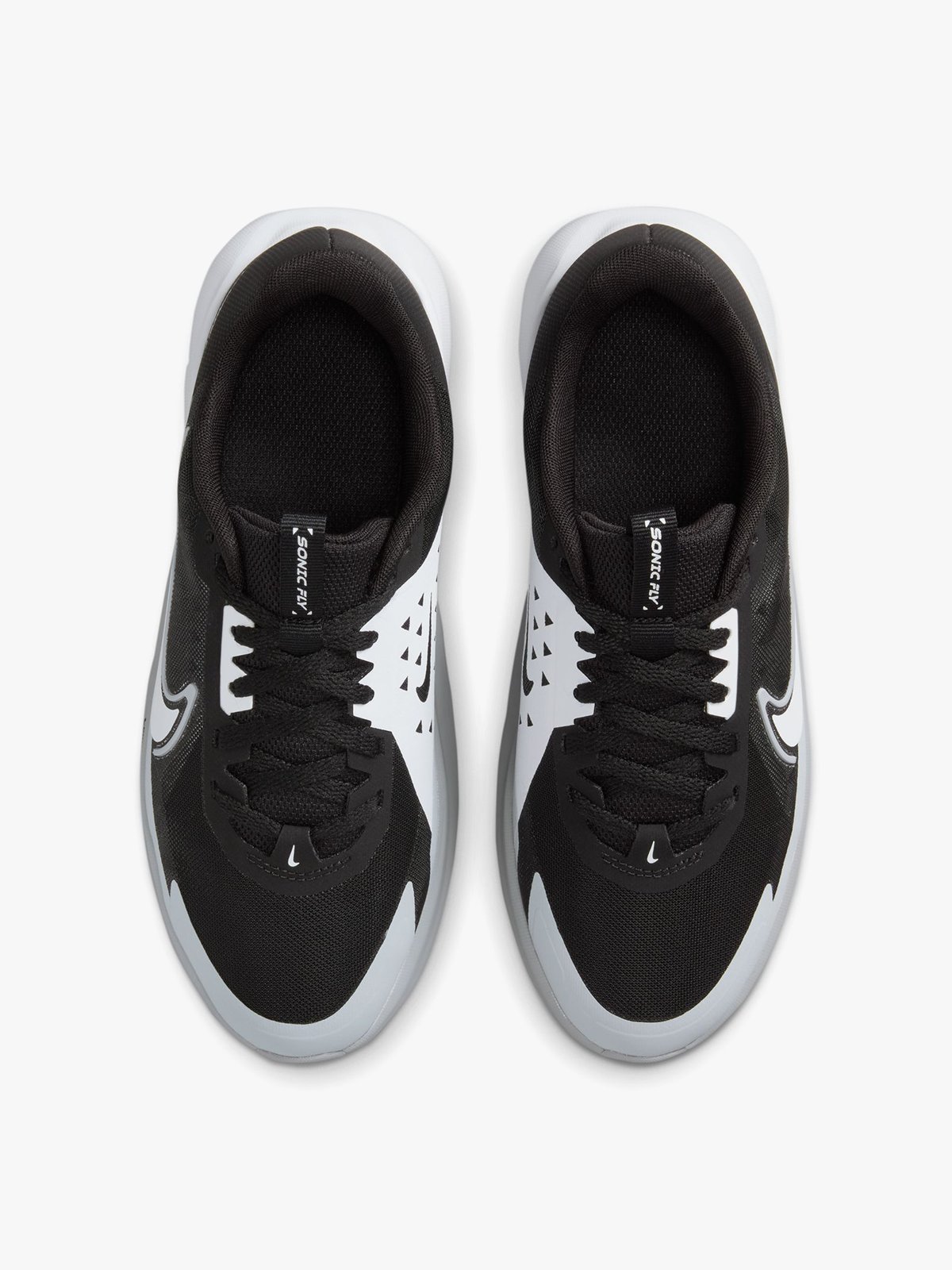 Nike Sonic Fly Black/ White - Wolf Grey