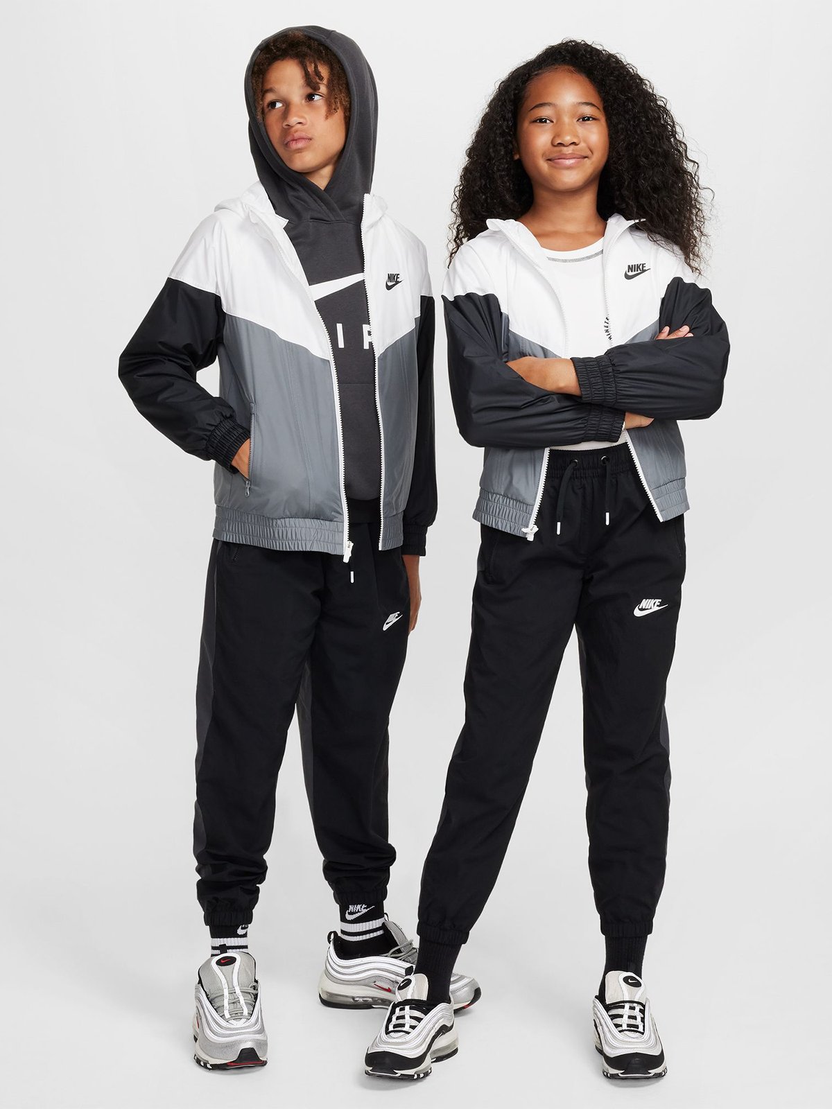 Nike Sportswear Windrunner WHITE/SMOKE GREY/BLACK/BLACK