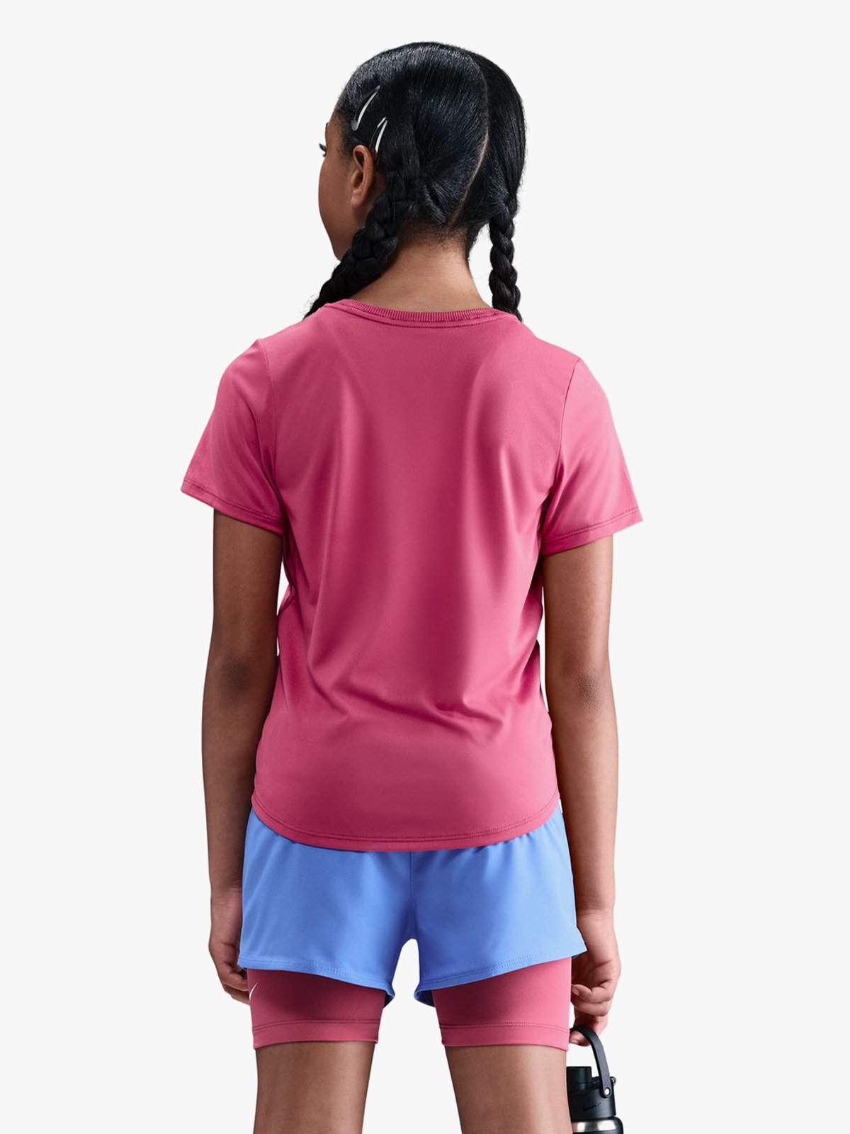 Nike One Fitted Tee SWEET BEET/WHITE