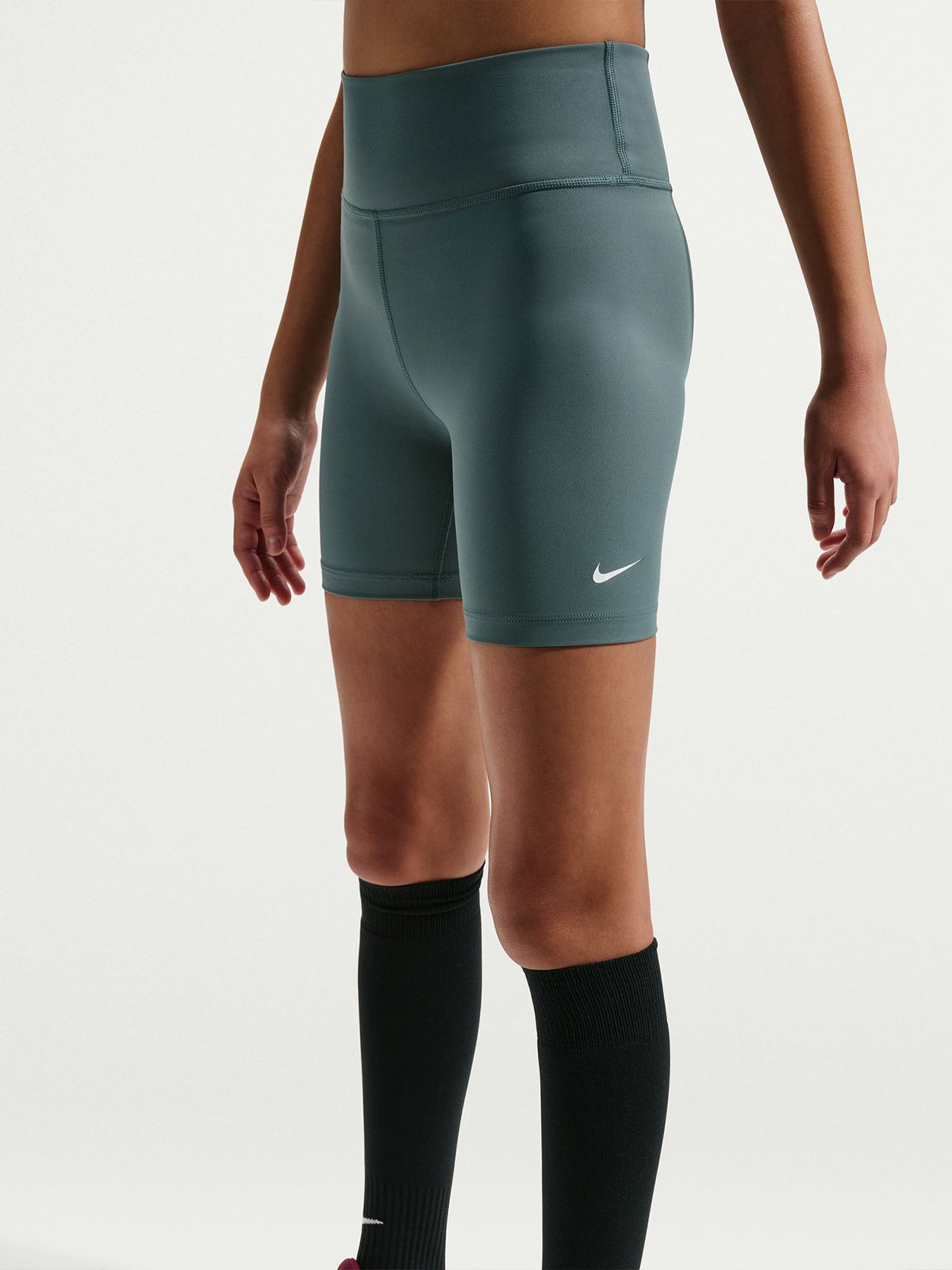 Nike One Dri-FIT 5" Biker Shorts Grønn